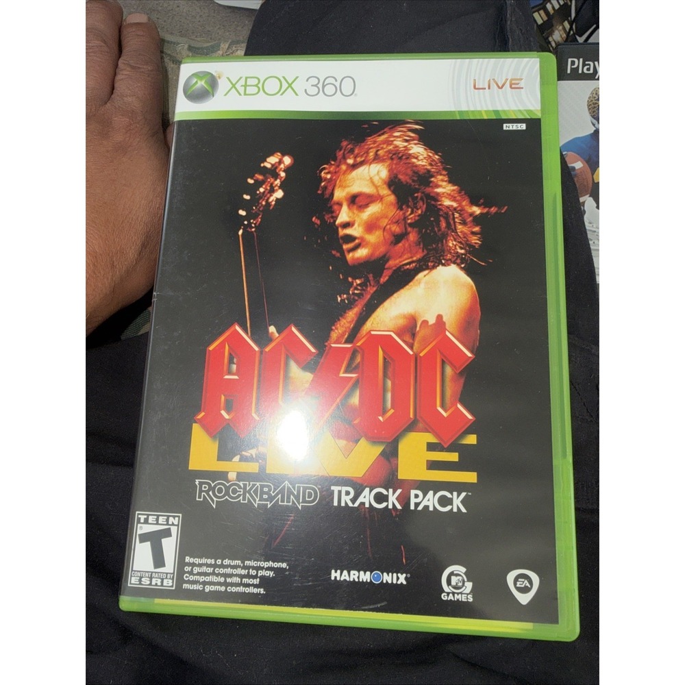 AC/DC Live: Rock Band Track Pack CIB Tested (Microsoft Xbox 360, 2008)